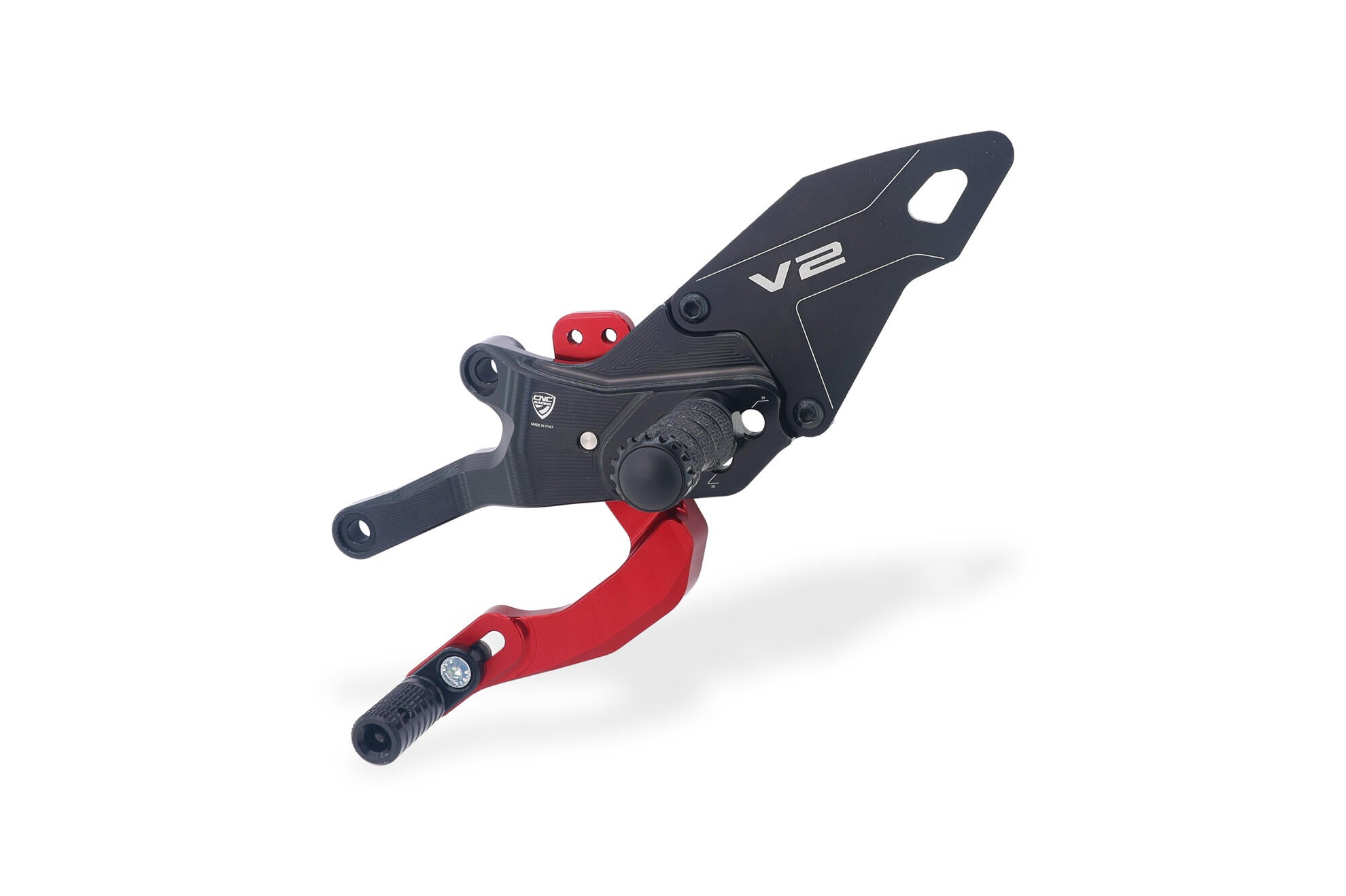 CNC Racing Adjustable Rearset for the Ducati Panigale V2 / S (2025+)