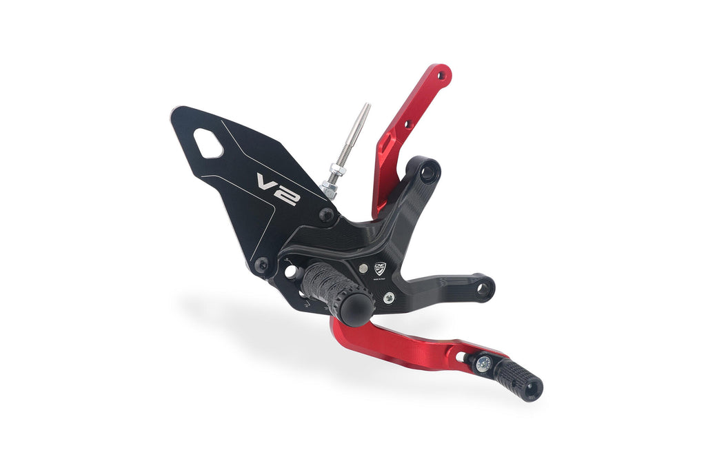 CNC Racing Adjustable Rearset for the Ducati Panigale V2 / S (2025+)