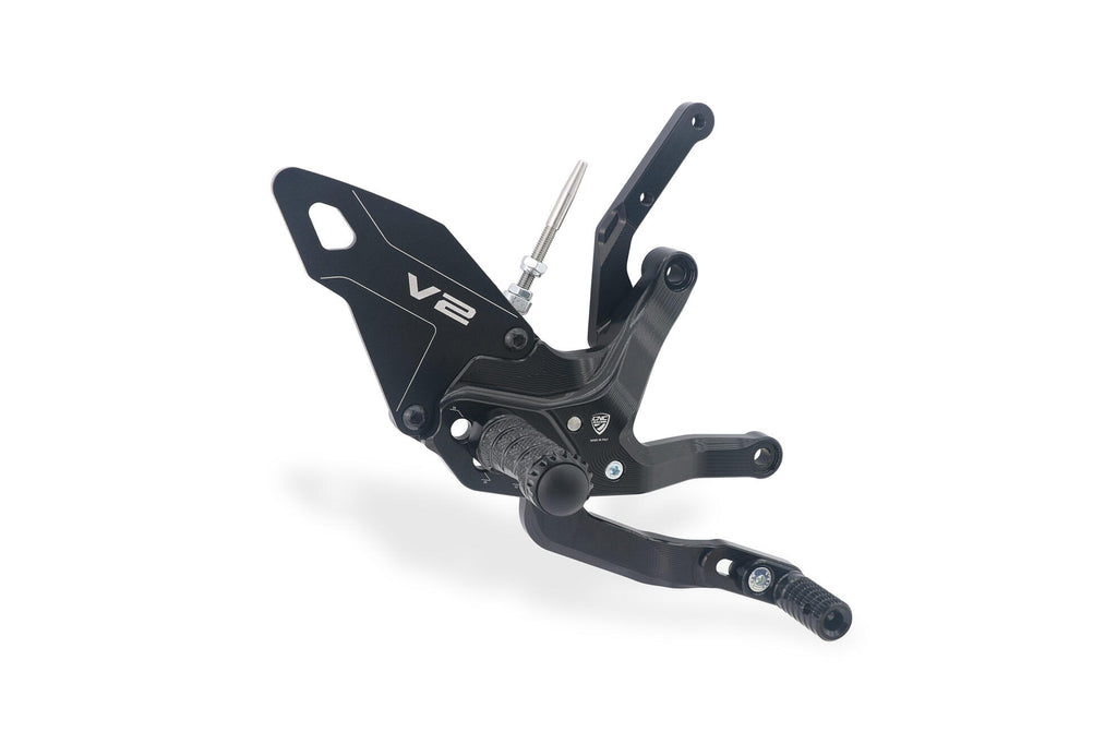 CNC Racing Adjustable Rearset for the Ducati Panigale V2 / S (2025+)