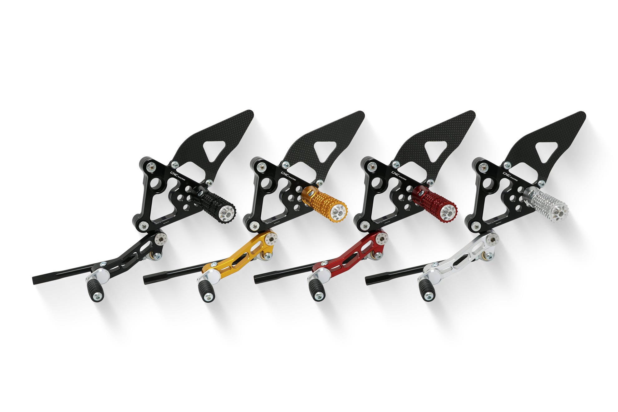 CNC Racing Adjustable Rearsets for Ducati 1198/1098/848- Disco
