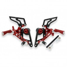 CNC Racing Adjustable Rearsets for Ducati Monster 1100/796/696