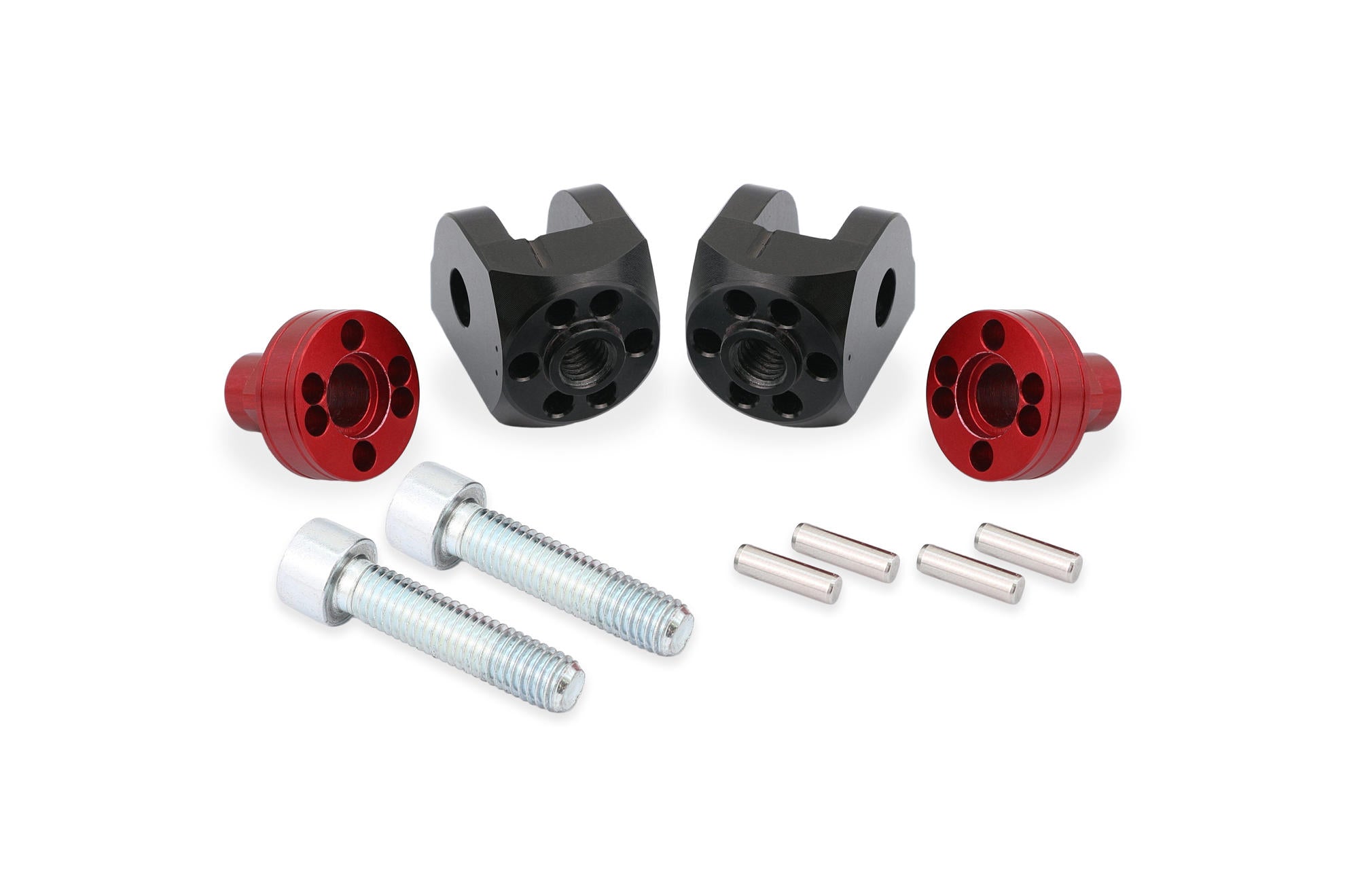 CNC Racing Advanced Adjustable Footpeg PASSENGER Adapters For Touring and Easy Touring Footpegs