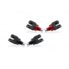 CNC Racing Advanced Adjustable Footpeg PASSENGER Adapters For Touring and Easy Touring Footpegs