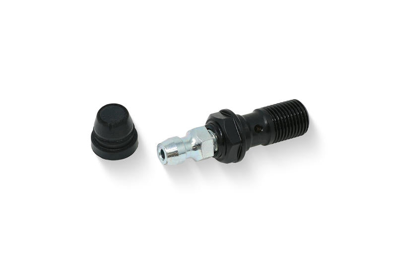 CNC Racing Aluminum Banjo Bolt W/ Built in Bleeder - Clutch Slaves and Brake Calipers