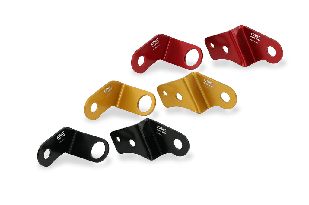 CNC Racing Aluminum Front Reservoir Brackets for Ducati Hypermotard 698 Mono