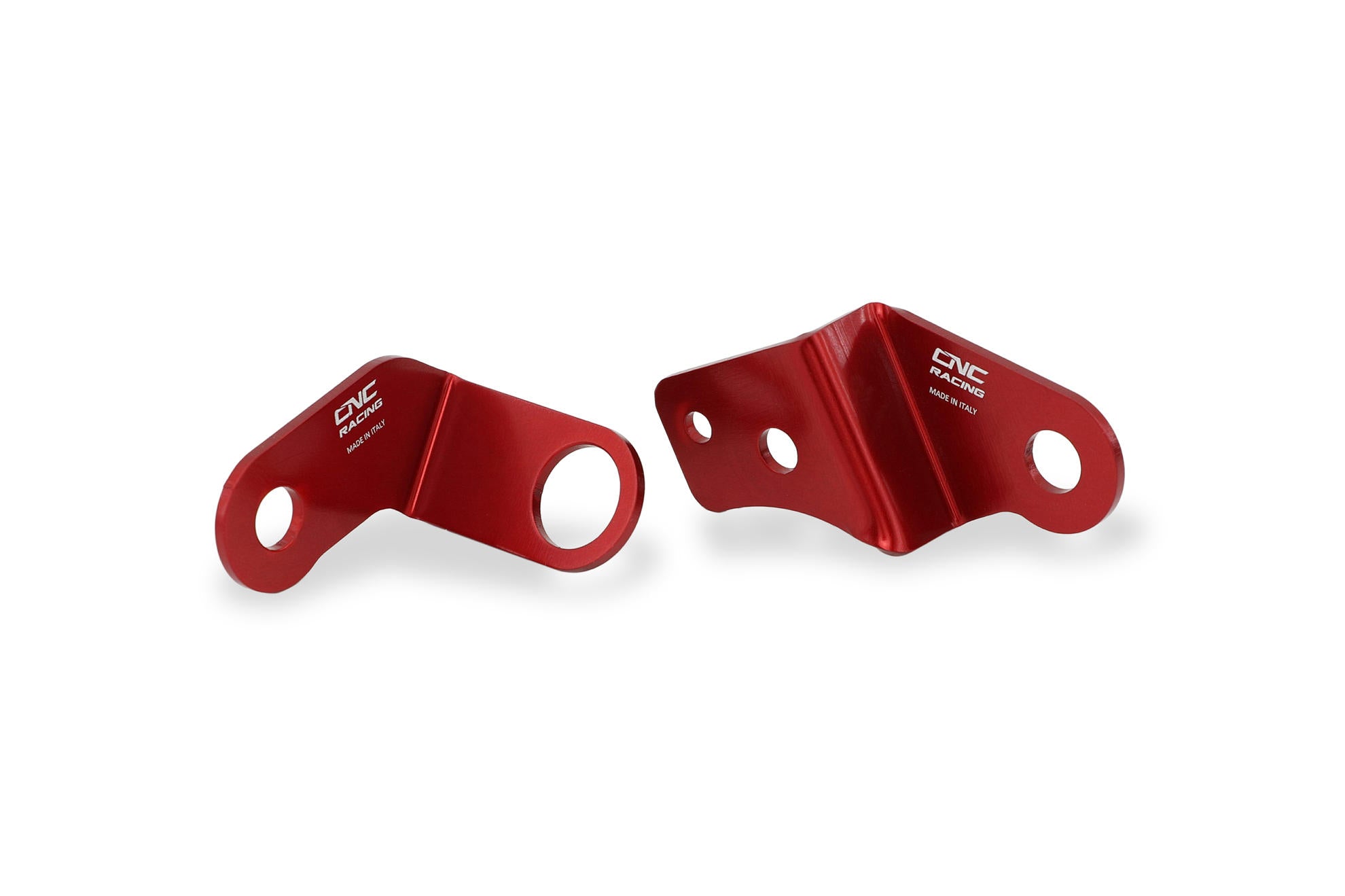CNC Racing Aluminum Front Reservoir Brackets for Ducati Hypermotard 698 Mono