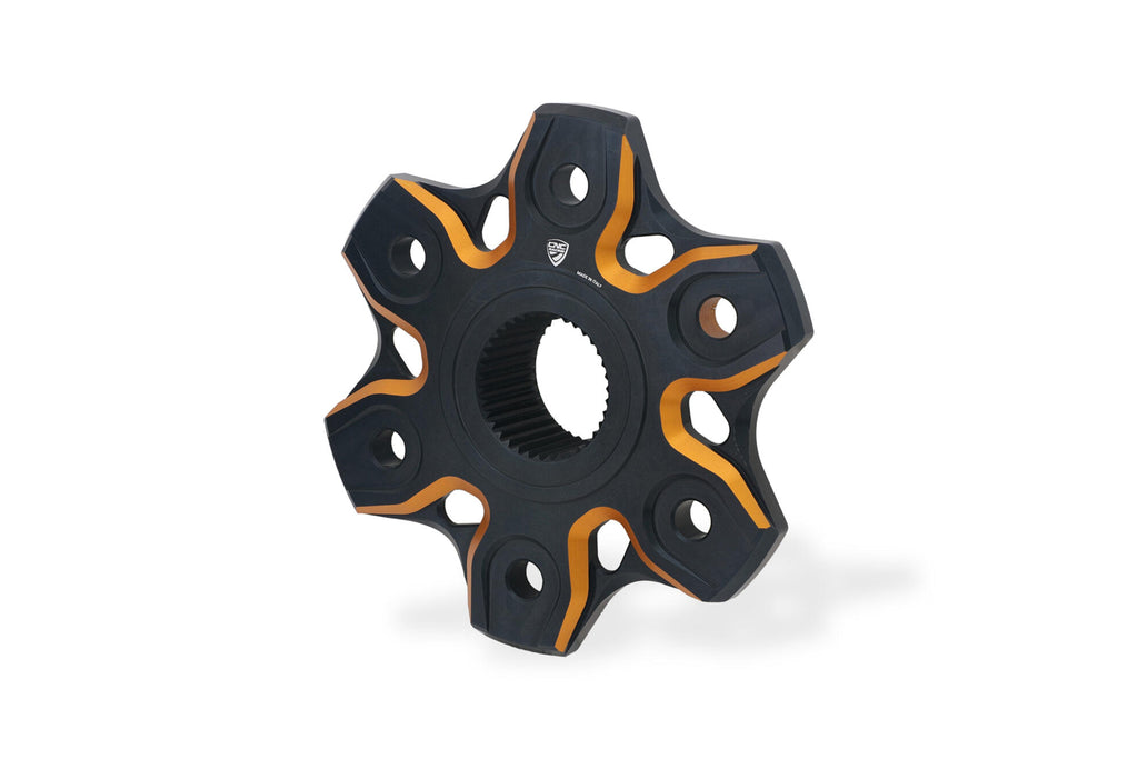 CNC Racing Bi-Color Aluminum Hub Flange for KTM 1290 / 1390 Super Duke R / RR / EVO / GT