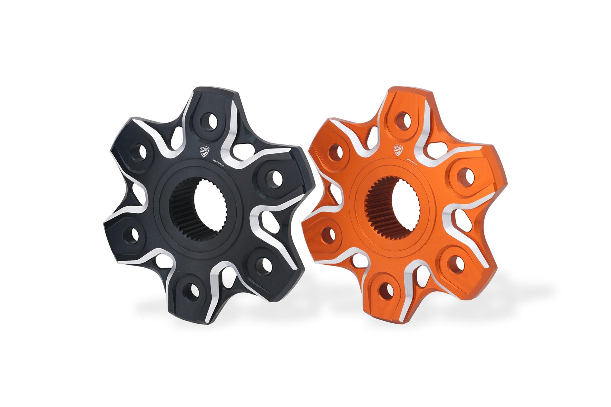 CNC Racing Bi-Color Aluminum Hub Flange for KTM 1290 / 1390 Super Duke R / RR / EVO / GT
