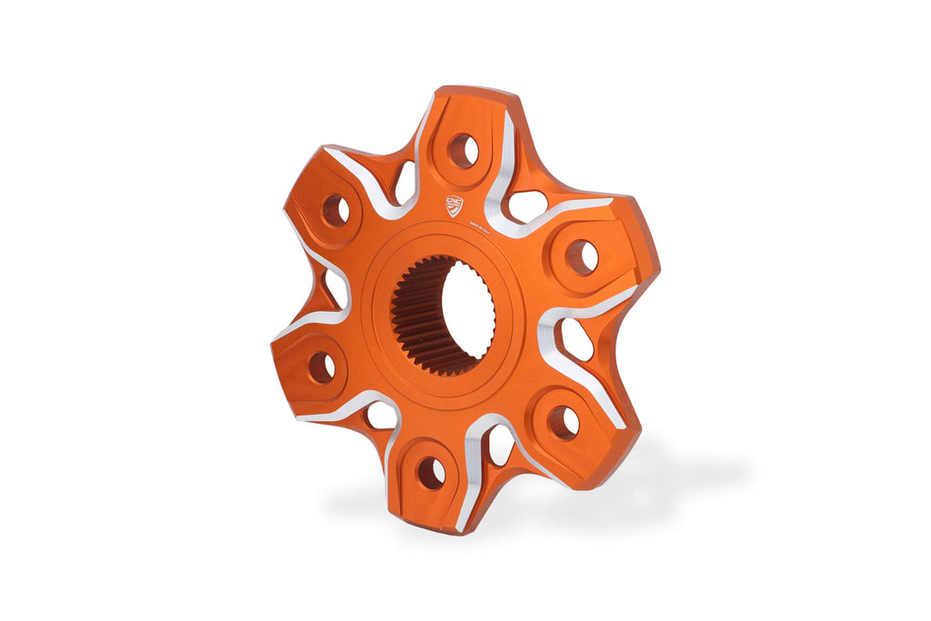 CNC Racing Bi-Color Aluminum Hub Flange for KTM 1290 / 1390 Super Duke R / RR / EVO / GT