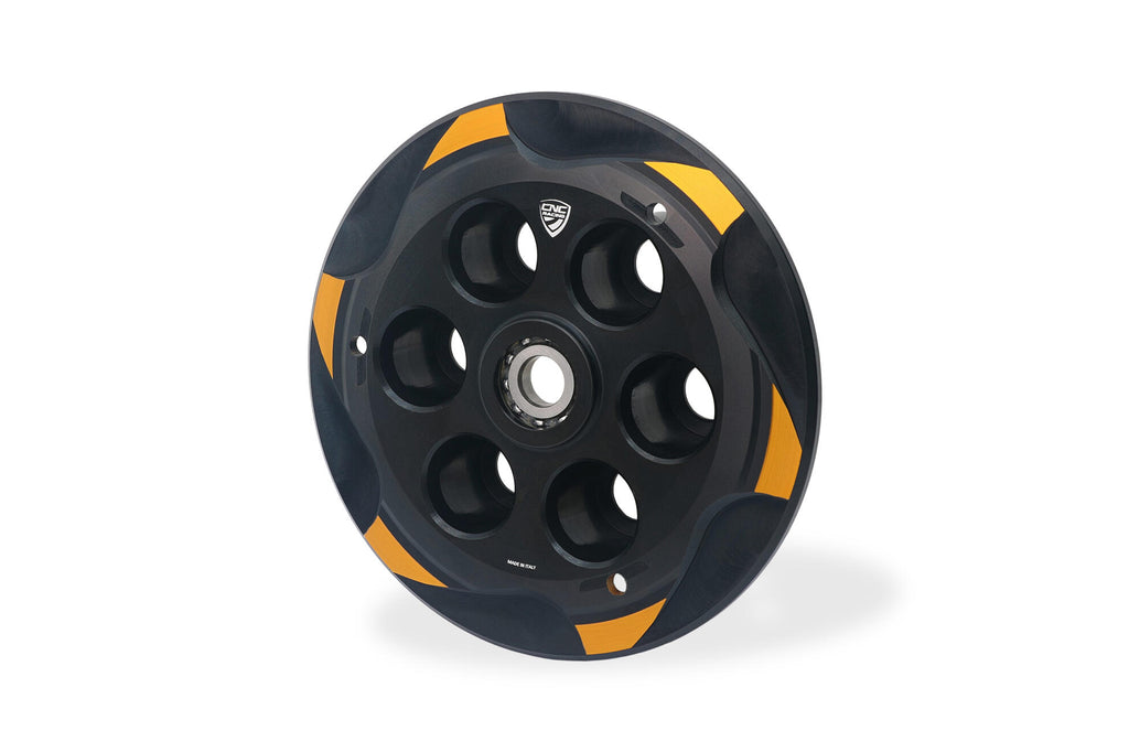 CNC Racing Bi-Color Billet Pressure Plate For MV Agusta Euro5 Brutale, Dragster, Turismo Veloce, and F3 / Superveloce 800 (2021+)