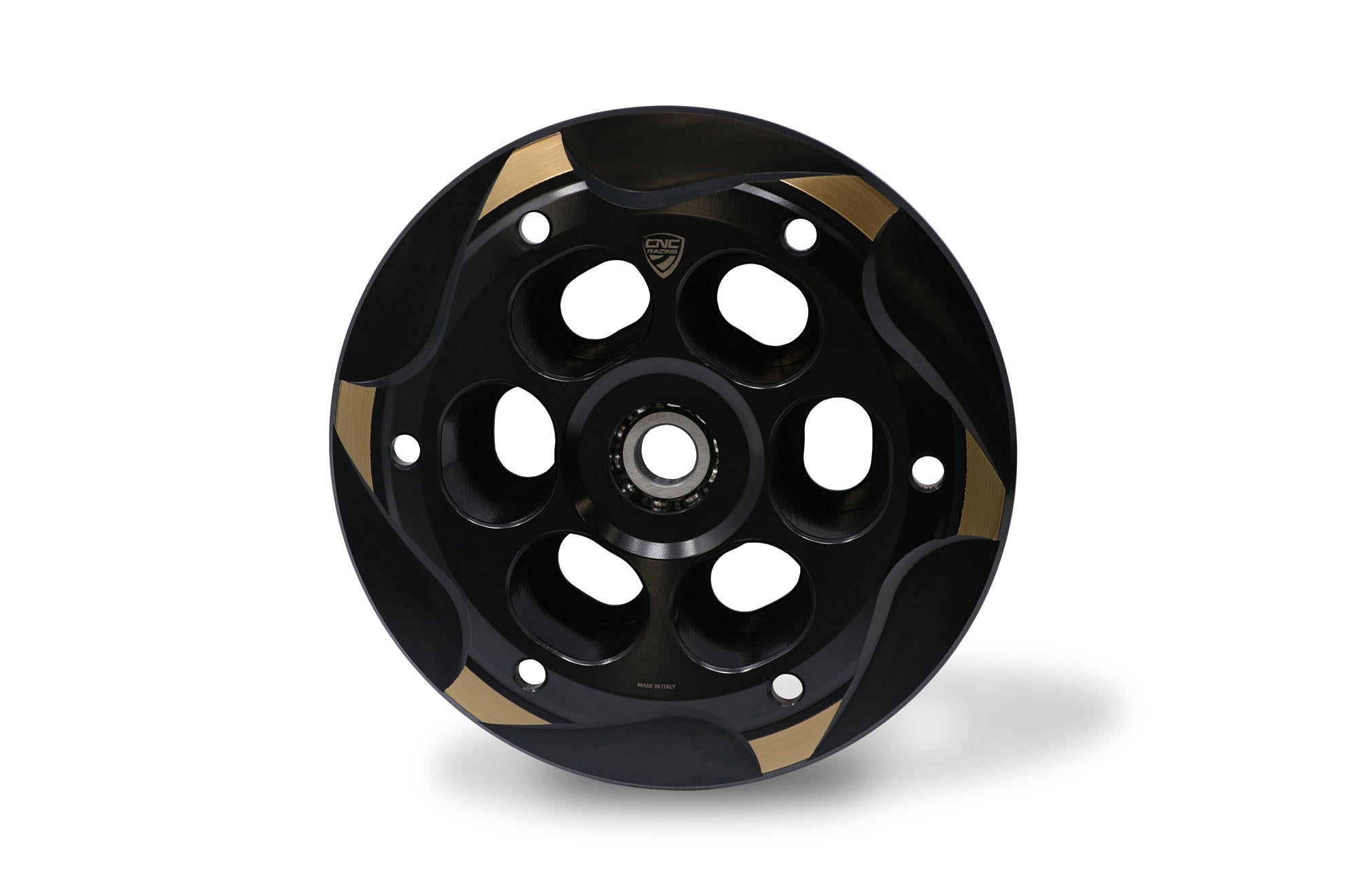 CNC Racing Bi-Color Billet Pressure Plate For MV Agusta F3/B3 Models With OE Slipper Clutch (15-20)