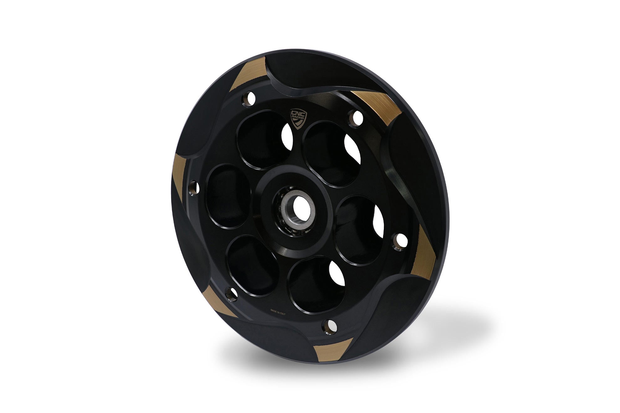 CNC Racing Bi-Color Billet Pressure Plate For MV Agusta F3/B3 Models With OE Slipper Clutch (15-20)