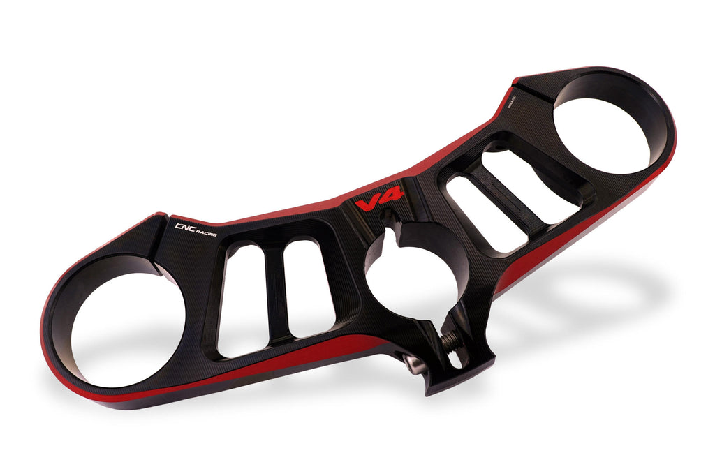 CNC Racing BI-COLOR Upper Triple Clamp Kit for Ducati Panigale V4 / S / R / Speciale (18-24)