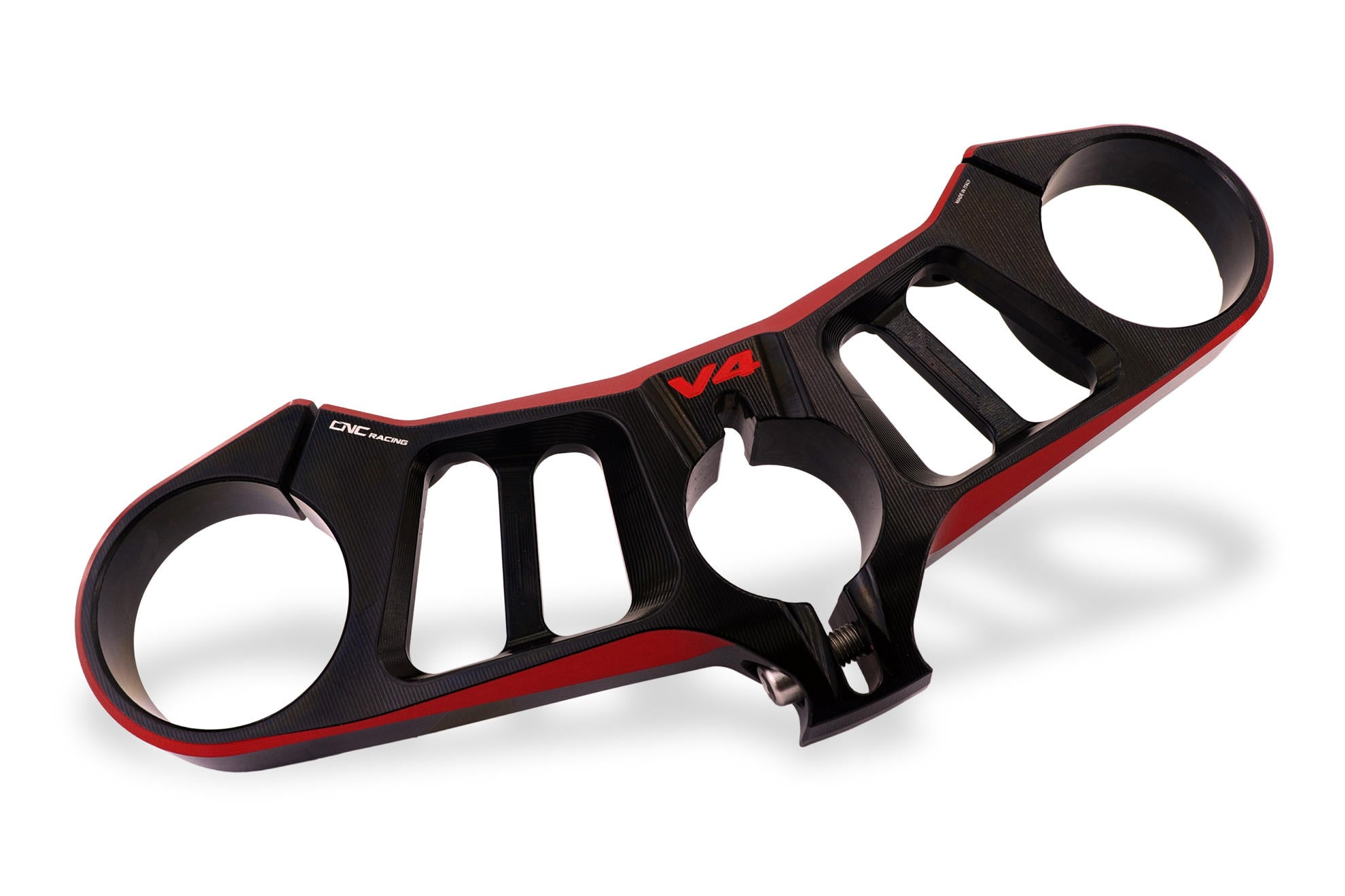 CNC Racing BI-COLOR Upper Triple Clamp Kit for Ducati Panigale V4 / S / R / Speciale (18-24)