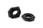 CNC Racing Billet Chain Adjuster Blocks for the Ducati DesertX, Multistrada V4, 1200 / 1260 Enduro, 950, V2, and Panigale 899 / 959