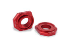 CNC Racing Billet Chain Adjuster Blocks for the Ducati DesertX, Multistrada V4, 1200 / 1260 Enduro, 950, V2, and Panigale 899 / 959