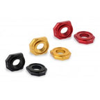CNC Racing Billet Chain Adjuster Blocks for the Ducati DesertX, Multistrada V4, 1200 / 1260 Enduro, 950, V2, and Panigale 899 / 959