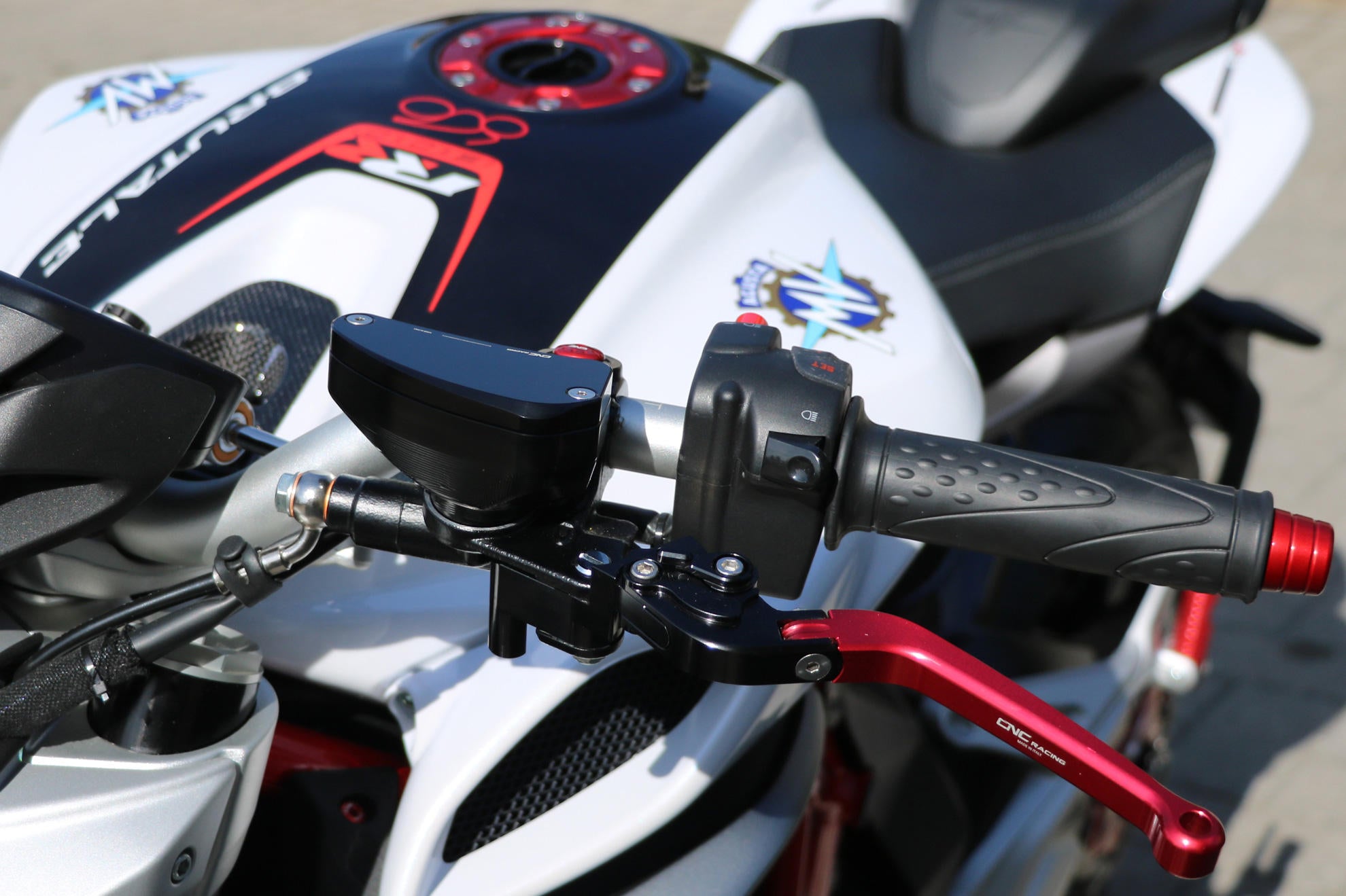 CNC Racing Billet Clutch Reservoir Body For All MV Agusta Models With Nissin Masters