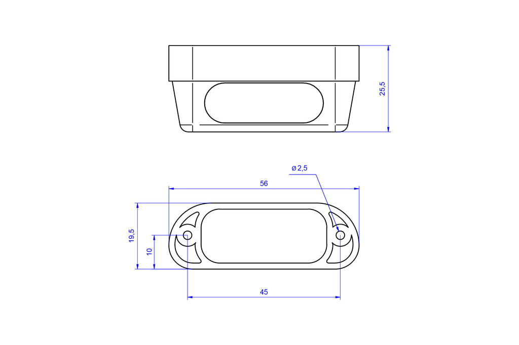 CNC Racing Billet LED Plate Light 'FIRE'