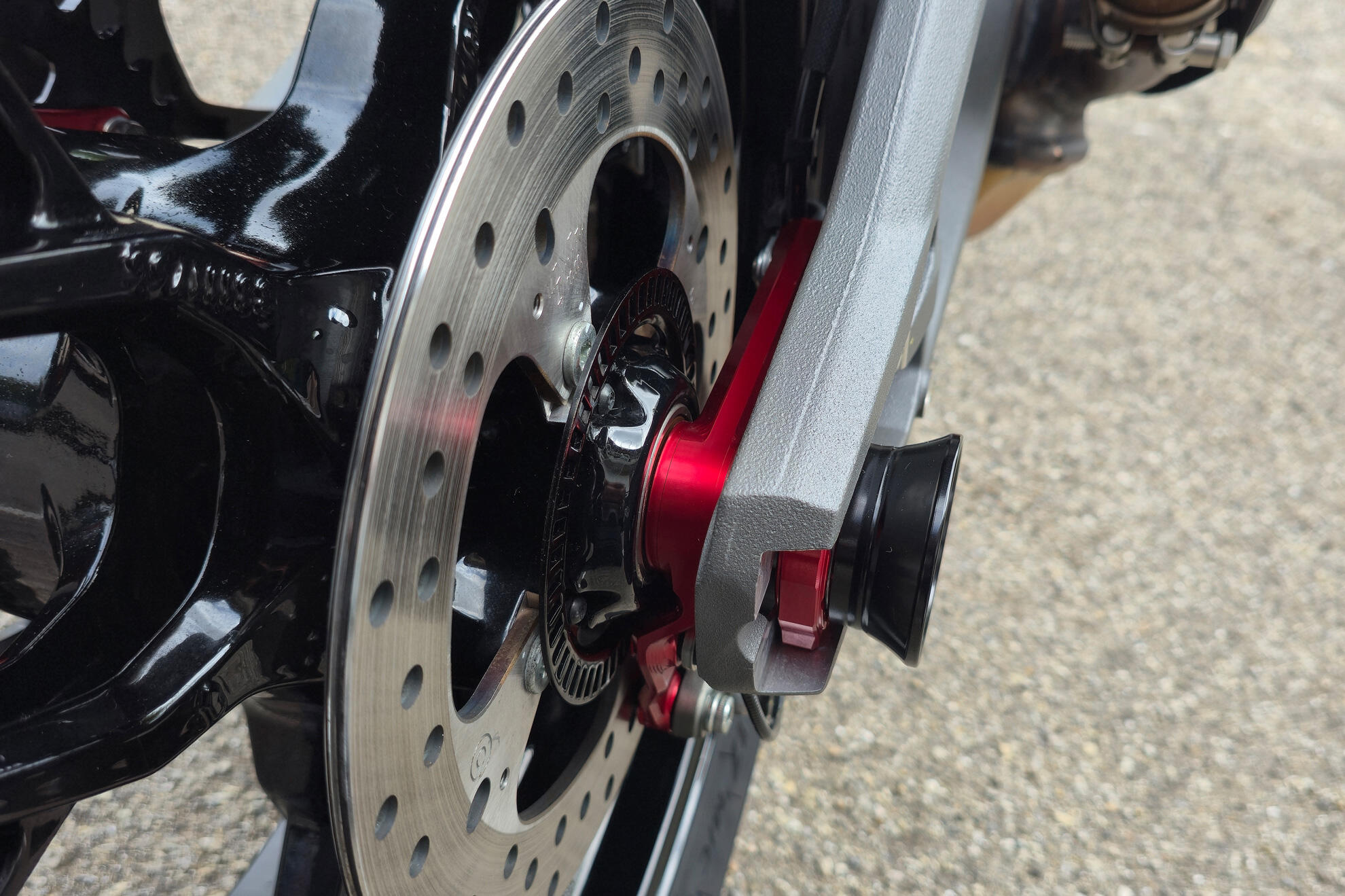 CNC Racing Billet Rear Caliper Bracket for the Ducati Panigale / Streetfighter V2 (2025+)