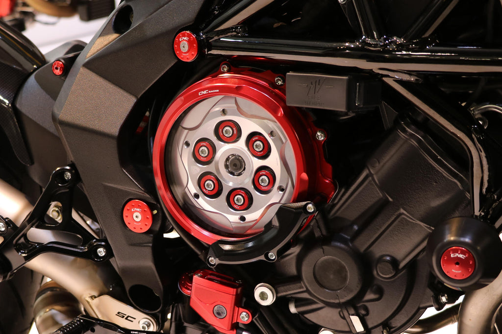CNC Racing Billet Slider for Clear Clutch Cover For MV Agusta F3/B3 Models With a Hydraulic Clutch