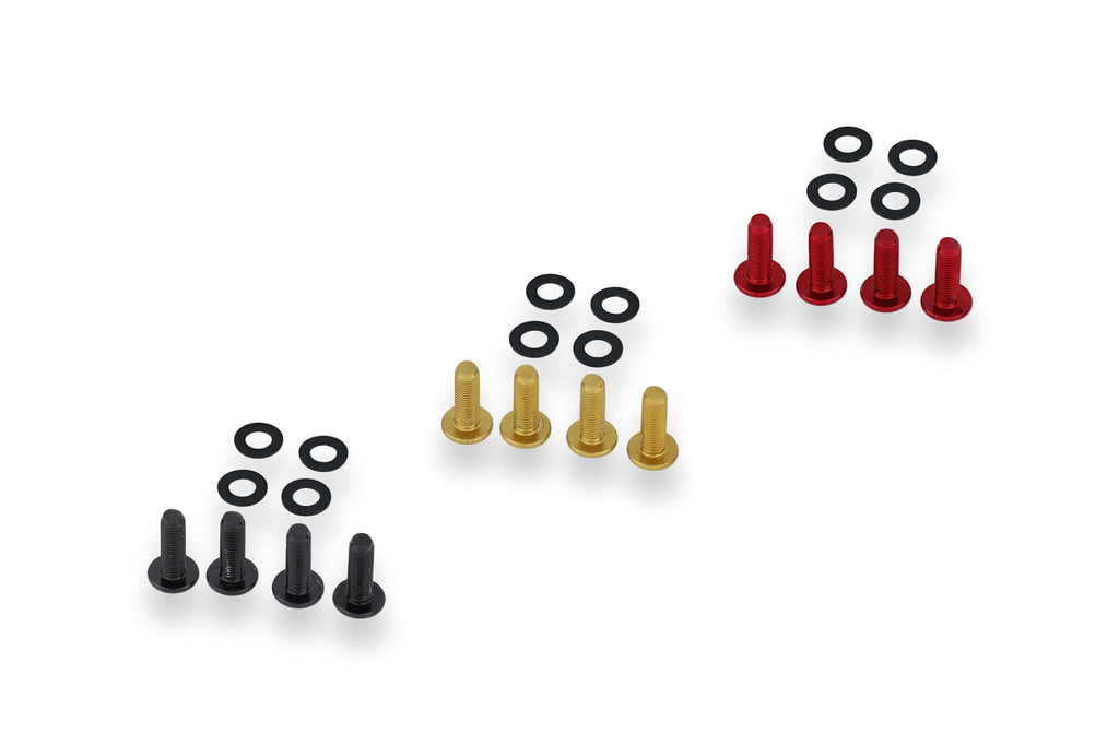 CNC Racing Billet Windscreen bolt kit for Ducati 1199 / 899 Panigale, Monster 1200R, & Aprilia RSV4 / Tuono V4
