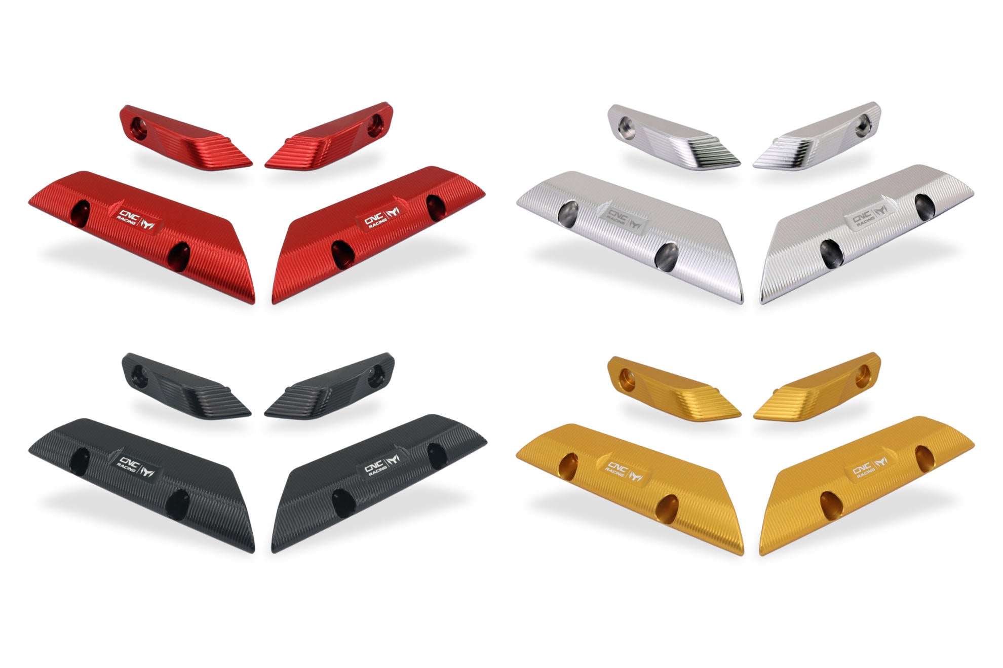 CNC Racing Billet Winglet Cover Kit for Ducati Streetfighter V4 / S