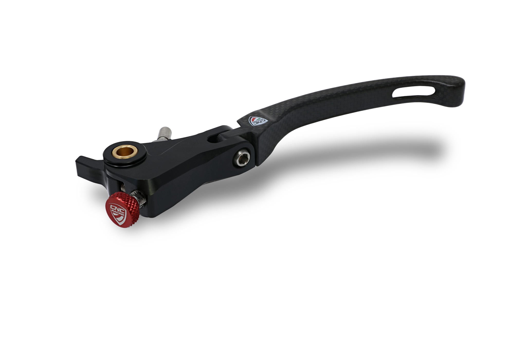 CNC Racing Carbon Fiber / Billet RACE Folding Adjustable Clutch Lever for Ducati Multistrada / Diavel V4