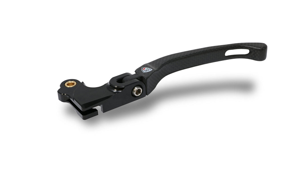 CNC Racing Carbon Fiber / Billet RACE Folding Adjustable Clutch Lever for MV Agusta F3 675 / 800 and Superveloce - 190mm