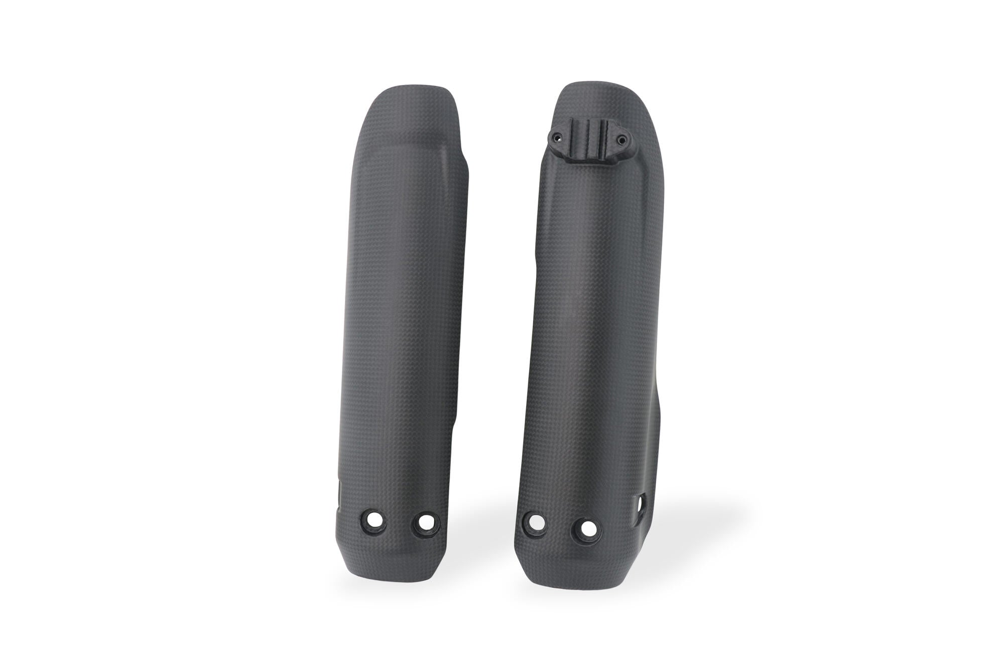 CNC Racing Carbon Fiber Front Fork Leg Protectors (pair) for the Ducati Hypermotard 698 Mono