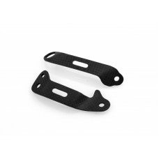 CNC Racing Carbon Fiber Front Reservoir Brackets for the Ducati Panigale V4 / 899 / 959 / 1199 / 1299 / V2