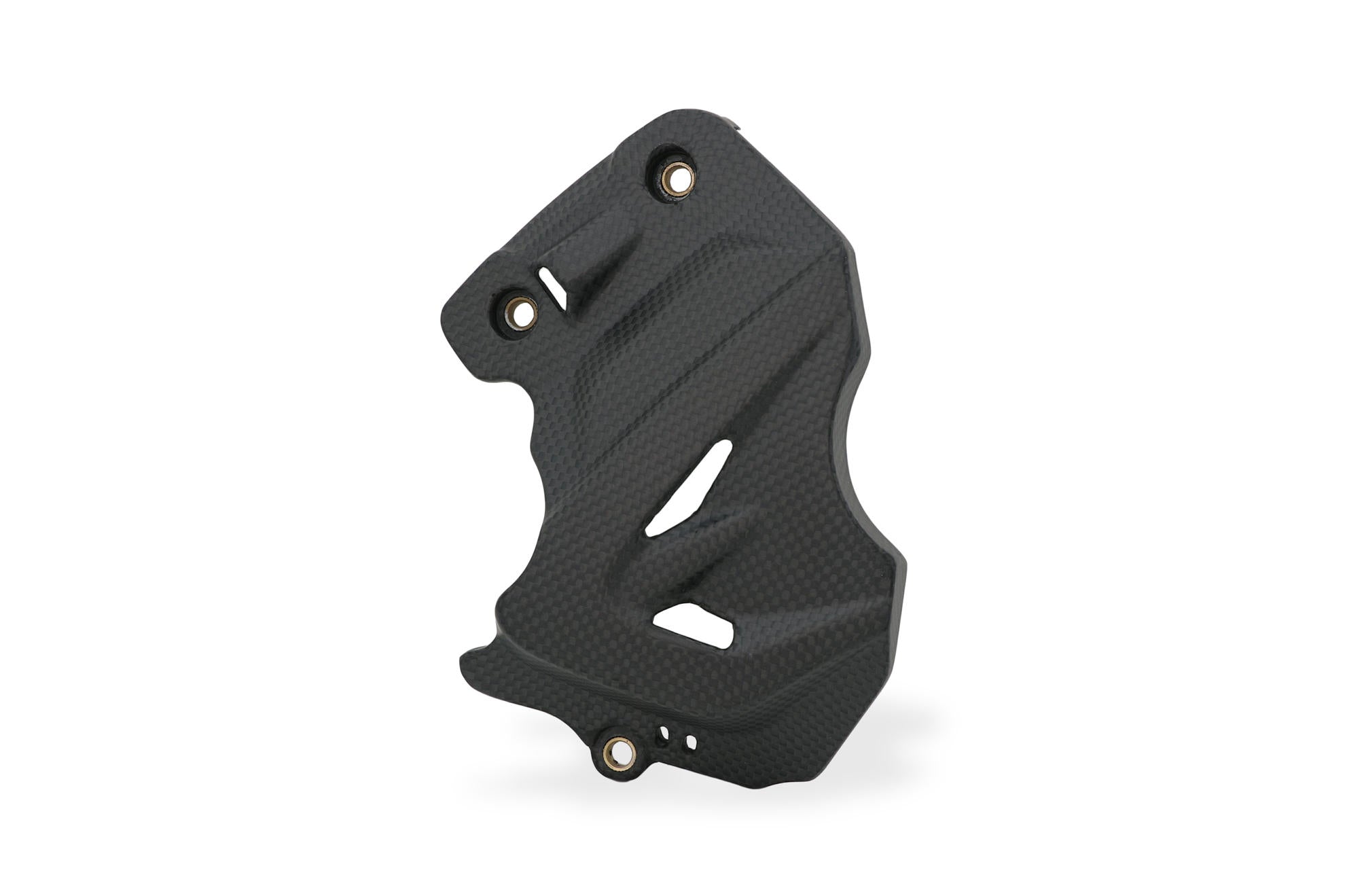 CNC Racing Carbon Fiber Front Sprocket Cover for the Ducati DesertX
