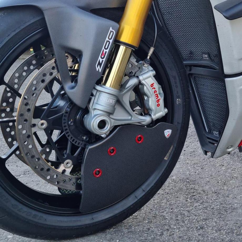 CNC Racing Carbon Fiber GP EVO Front Rotor Cooling Ducts For Ducati Panigale / SF V4 / V2 / 1299 / 1199 / 959 / 899