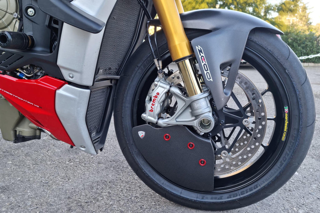 CNC Racing Carbon Fiber GP EVO Front Rotor Cooling Ducts For Ducati Panigale / SF V4 / V2 / 1299 / 1199 / 959 / 899