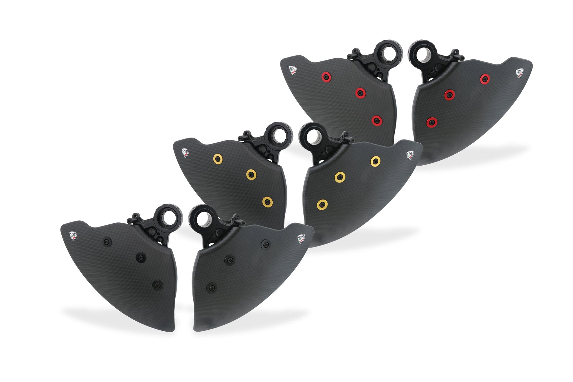 CNC Racing Carbon Fiber GP EVO Front Rotor Cooling Ducts For Ducati Panigale V4 S/R & Streetfighter V4 S (2025+) - and all other special editions