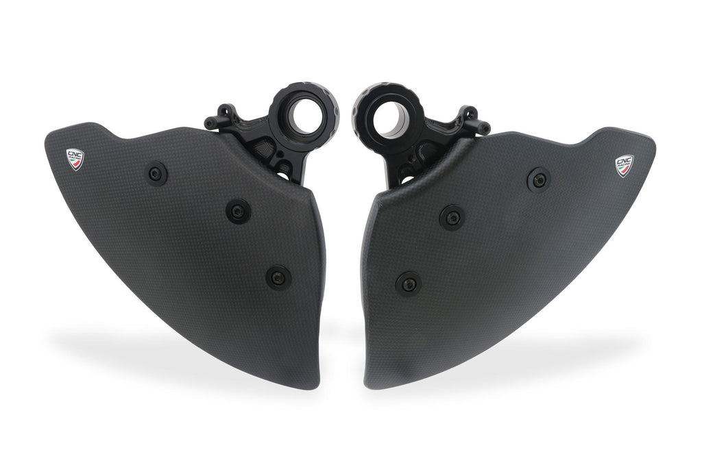 CNC Racing Carbon Fiber GP EVO Front Rotor Cooling Ducts For Ducati Panigale V4 S/R & Streetfighter V4 S (2025+) - and all other special editions