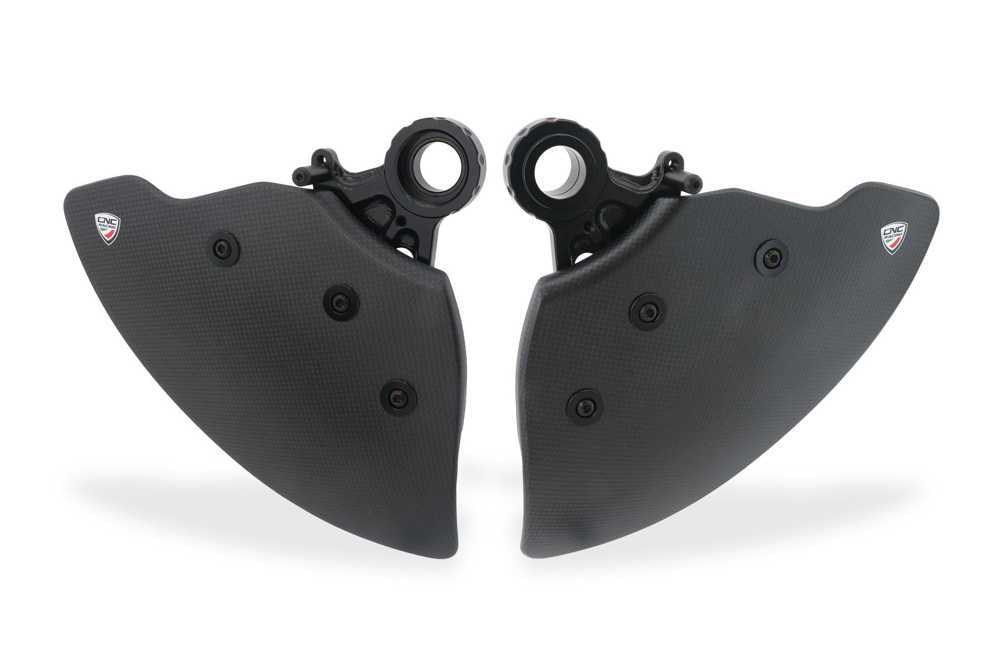 CNC Racing Carbon Fiber GP EVO Front Rotor Cooling Ducts For Ducati Panigale V4 S/R & Streetfighter V4 S (2025+) - and all other special editions