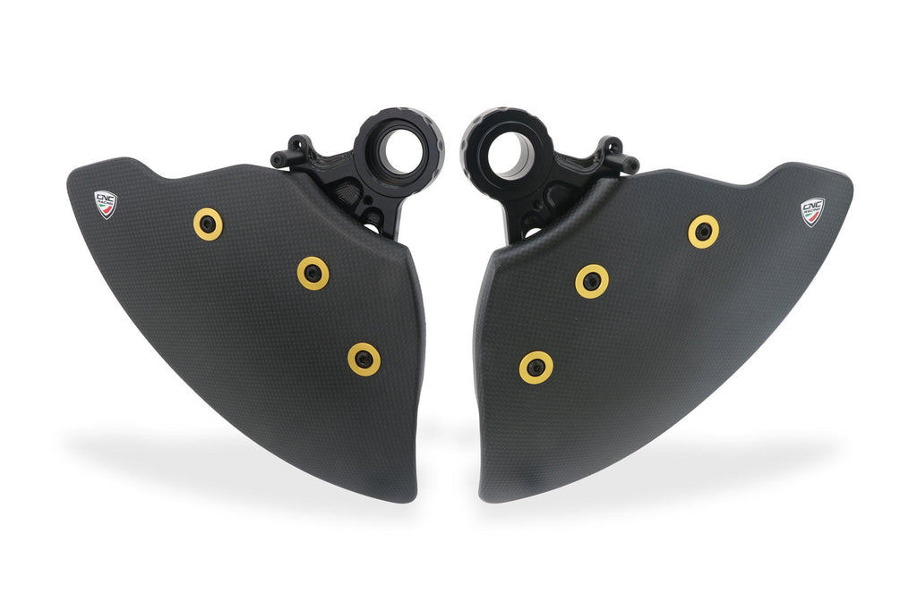 CNC Racing Carbon Fiber GP EVO Front Rotor Cooling Ducts For Ducati Panigale V4 S/R & Streetfighter V4 S (2025+) - and all other special editions