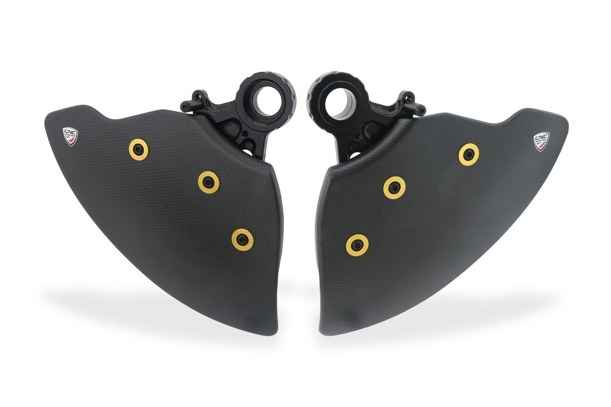 CNC Racing Carbon Fiber GP EVO Front Rotor Cooling Ducts For Ducati Panigale V4 S/R & Streetfighter V4 S (2025+) - and all other special editions