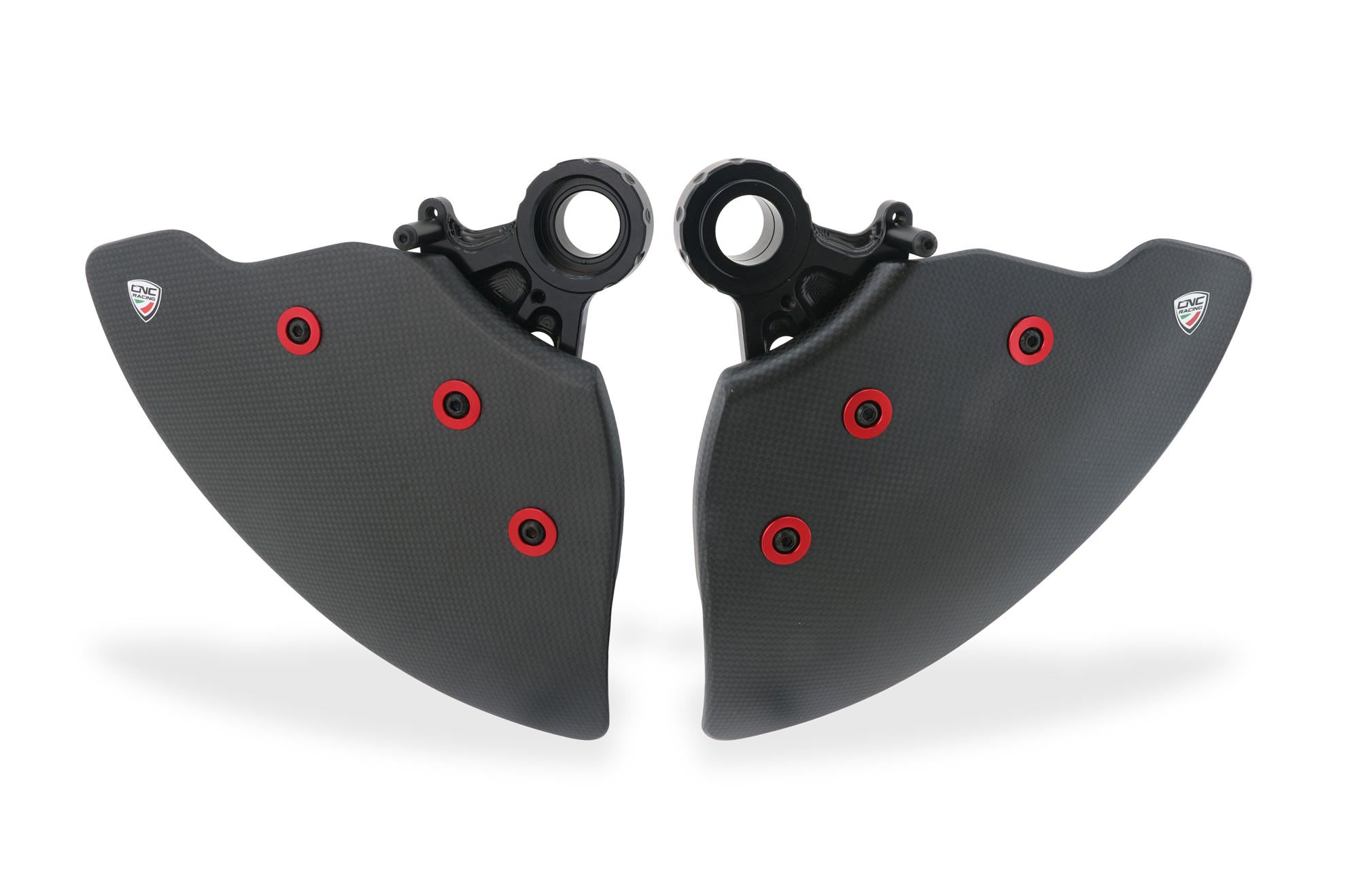 CNC Racing Carbon Fiber GP EVO Front Rotor Cooling Ducts For Ducati Panigale V4 S/R & Streetfighter V4 S (2025+) - and all other special editions