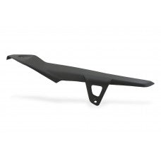 CNC Racing Carbon Fiber Upper Chain Guard for the Ducati DesertX