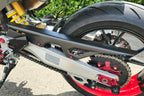 CNC Racing Carbon Fiber Upper Chain Guard for the Ducati Hypermotard 698 Mono