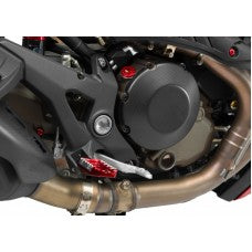 CNC Racing Carbon Fiber Wet Clutch Cover For Ducati Streetfighter 848, Multistrada 1200/1100, Monster 821/1200/1100evo/796/696, Hypermotard 796, and 848 / 848 Evo