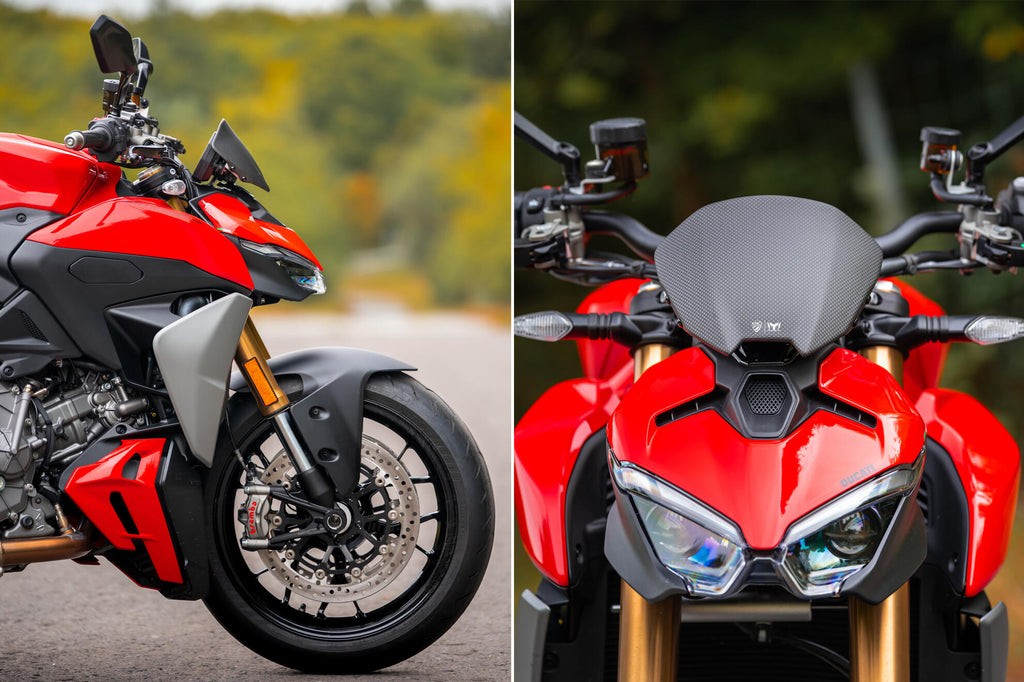 CNC Racing Carbon Fiber Windscreen / Spoiler for the Ducati Streetfighter V2 (2025+)