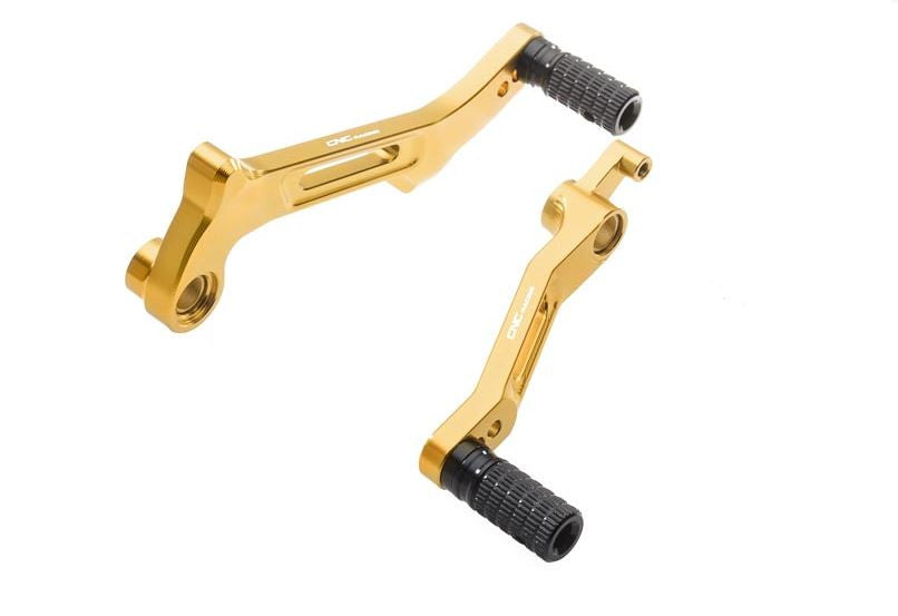 CNC Racing 'Easy' Foot Lever Kit for Ducati Multistrada 1200 10-14 with Solid Toe Pegs