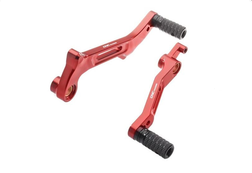 CNC Racing 'Easy' Foot Lever Kit for Ducati Multistrada 1200 10-14 with Solid Toe Pegs