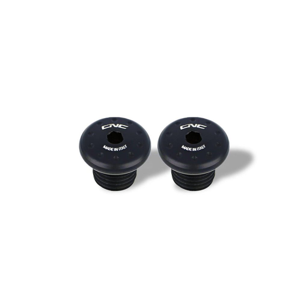 CNC Racing M8 Thread Passenger Rearset / Foot peg Frame Block off Caps