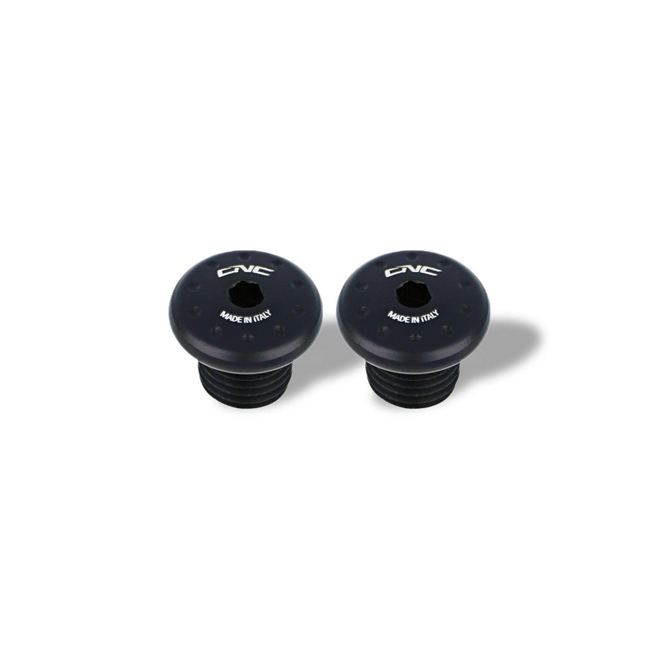 CNC Racing M8 Thread Passenger Rearset / Foot peg Frame Block off Caps