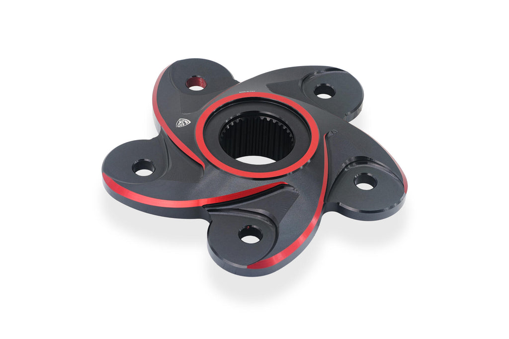 CNC Racing NEW STYLE Two Color Small Rear Sprocket Flange for Ducati