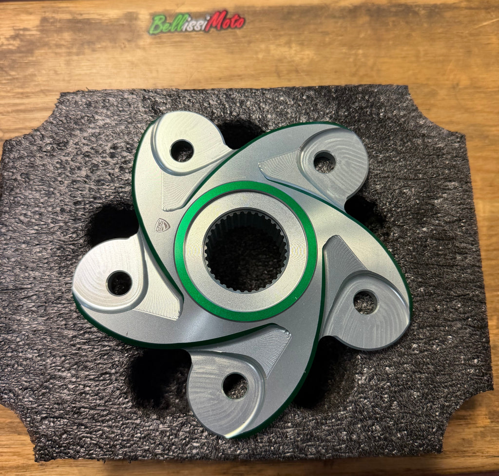 CNC Racing NEW STYLE Two Color Small Rear Sprocket Flange for Ducati